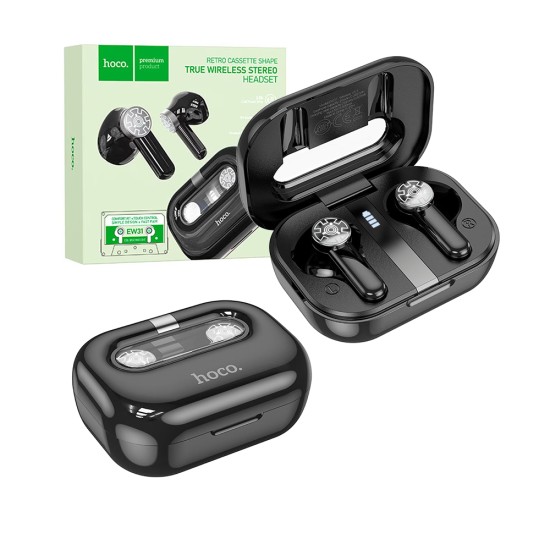 Hoco True Wireless Earbuds EW31 Perfection Bluetooth V5.3 Black